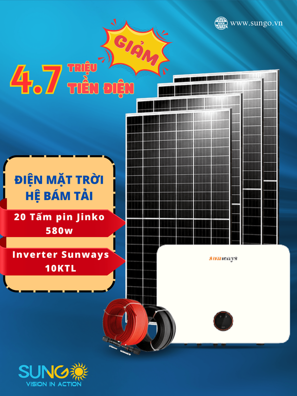 Combo Bám Tải 10 kWp 3 Pha