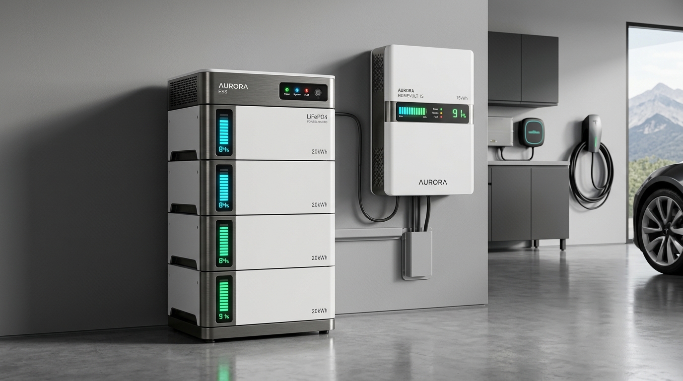 Hướng Dẫn Chọn Pin Lưu Trữ Lithium LiFePO4 Cho Điện Mặt Trời: An Toàn, Tuổi Thọ & Dung Lượng